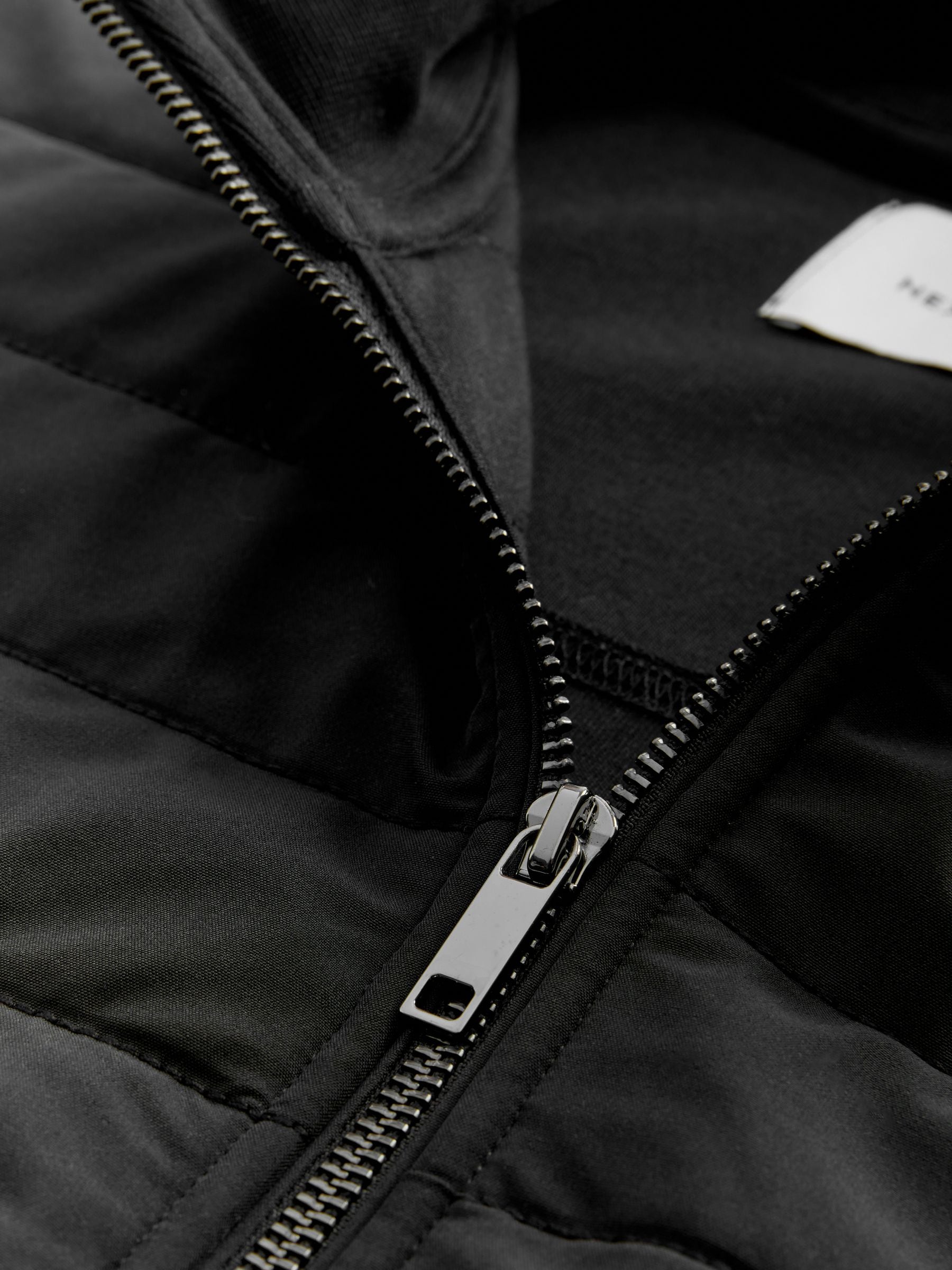Buy Black Hybrid Full Zip Gilet from Next USA