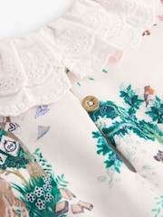 Cath Kidston Cream Collar Sweatshirt & Leggings Set (3mths-7yrs) - Image 3 of 5