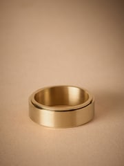 DCK Mens Stainless Steel Spinner Ring - Image 1 of 4