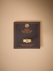 DCK Mens Stainless Steel Spinner Ring - Image 4 of 4