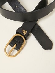 FatFace Black Bee Stud Belt - Image 2 of 2