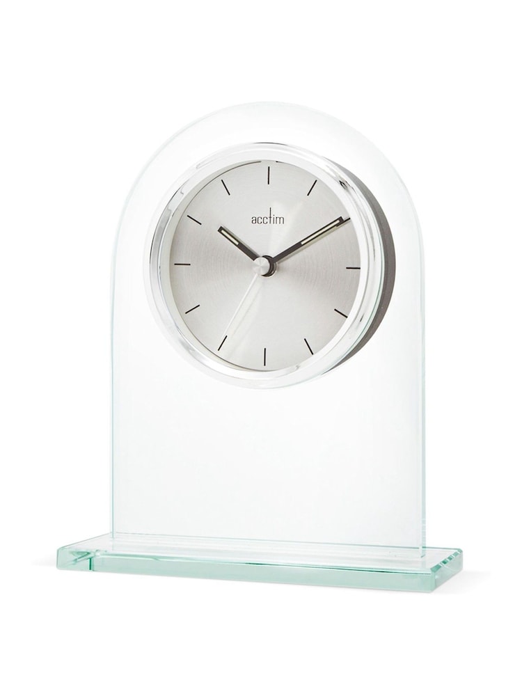 Acctim Clocks Glass Ledburn Mantel Clock - Image 2 of 6