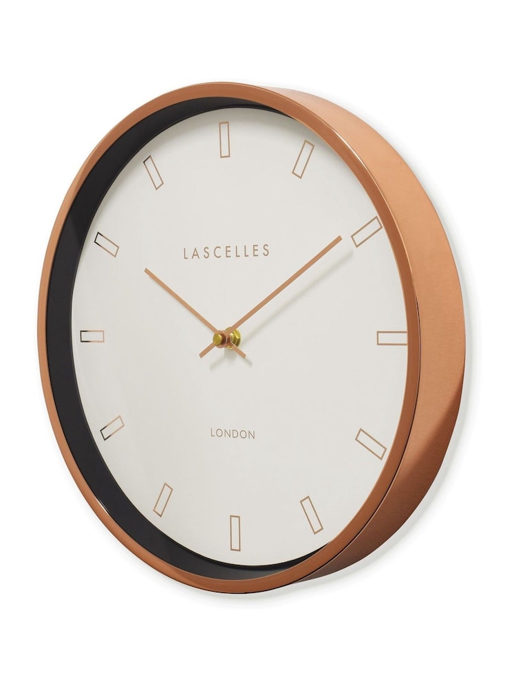 Brookpace Lascelles Rose Gold Firecrest Wall Clock - Image 2 of 3