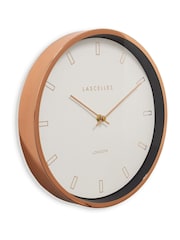 Brookpace Lascelles Rose Gold Firecrest Wall Clock - Image 3 of 3