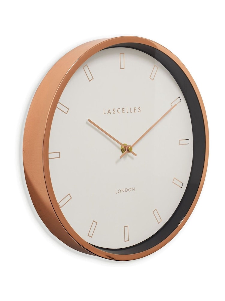 Brookpace Lascelles Rose Gold Firecrest Wall Clock - Image 3 of 3