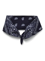 DCK Mens Paisley Print 100% Cotton Bandana - Image 1 of 2