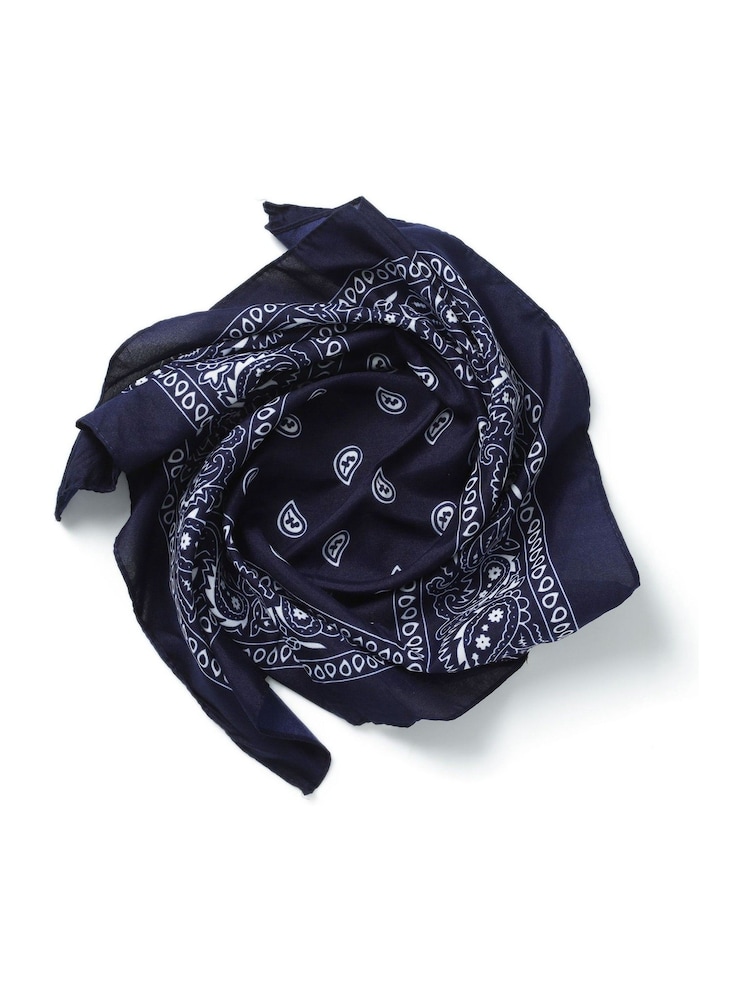 DCK Mens Paisley Print 100% Cotton Bandana - Image 2 of 2