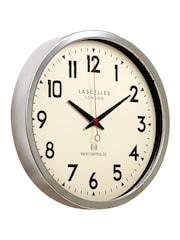 Brookpace Lascelles Chrome Radio Controlled Clock - Image 2 of 2