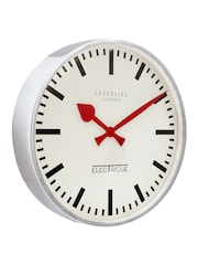 Brookpace Lascelles Chrome Large Deep Clock - Image 2 of 2
