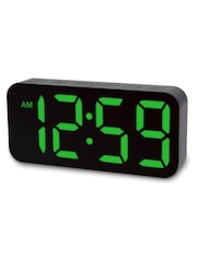 Acctim Clocks Black Ramone LED Colour Change Alarm Clock - Image 11 of 16
