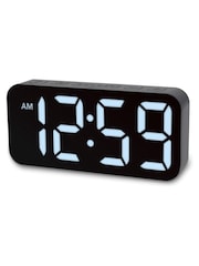 Acctim Clocks Black Ramone LED Colour Change Alarm Clock - Image 12 of 16