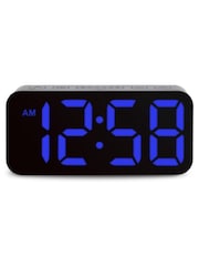 Acctim Clocks Black Ramone LED Colour Change Alarm Clock - Image 2 of 16