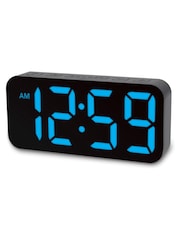 Acctim Clocks Black Ramone LED Colour Change Alarm Clock - Image 9 of 16