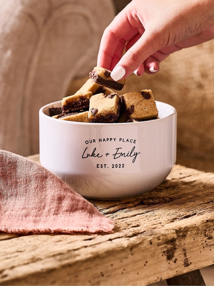 Personalised Snack Bowls by No Ordinary Gift - Image 1 of 2