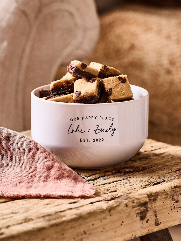 Personalised Snack Bowls by No Ordinary Gift - Image 2 of 2