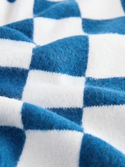 Cobalt Blue Santa Knitted Christmas Jumper (3mths-7yrs) - Image 6 of 7