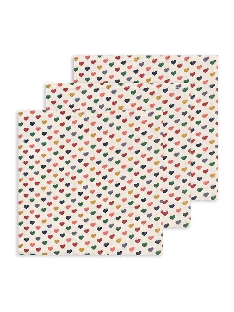 Konges Sløjd Cream Muslin 100% Organic Cotton Cloths 3 Pack - Image 1 of 1