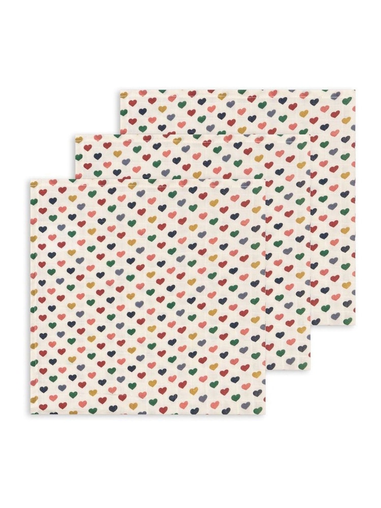 Konges Sløjd Cream Muslin 100% Organic Cotton Cloths 3 Pack - Image 1 of 3 Konges Sløjd Cream Muslin 100% Organic Cotton Cloths 3 Pack - Image 1 of 3