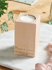 Personalised Tealight Holder Set by No Ordinary Gift - Image 2 of 2