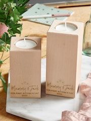 Personalised Candle Holder by No Ordinary Gift - Image 2 of 2