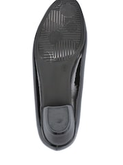 Pavers Black Patent Smart Cushioned Court Shoes - Image 4 of 5