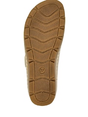 Pavers Gold Pavers Adjustable Black Mule Sandals - Image 5 of 5