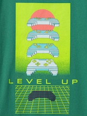 zelena - Gap Short Sleeve Graphic T-Shirt (4-13yrs) - Slika 3 iz 3
