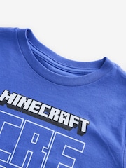 Gap Blue Minecraft Graphic T-Shirt (4-13yrs) - Image 3 of 4