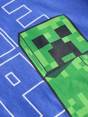 Gap Blue Minecraft Graphic T-Shirt (4-13yrs) - Image 4 of 4