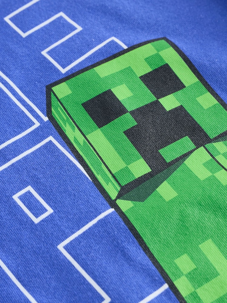 Gap Blue Minecraft Graphic T-Shirt (4-13yrs) - Image 4 of 4