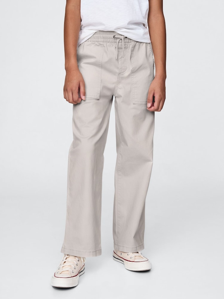 Gap Grey UltraSoft Easy Chinos (4-13yrs) - Image 1 of 5
