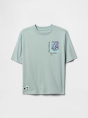 Gap Green Star Wars Graphic T-Shirt (4-13yrs) - Image 1 of 2