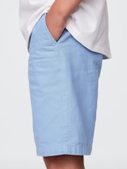 Gap Blue Linen-Cotton Shorts (4-13yrs) - Image 4 of 5