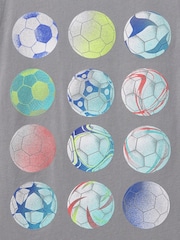 siva - Gap Short Sleeve Graphic T-Shirt (4-13yrs) - Slika 3 iz 3
