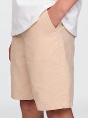 Gap Beige Linen-Cotton Shorts (4-13yrs) - Image 4 of 5