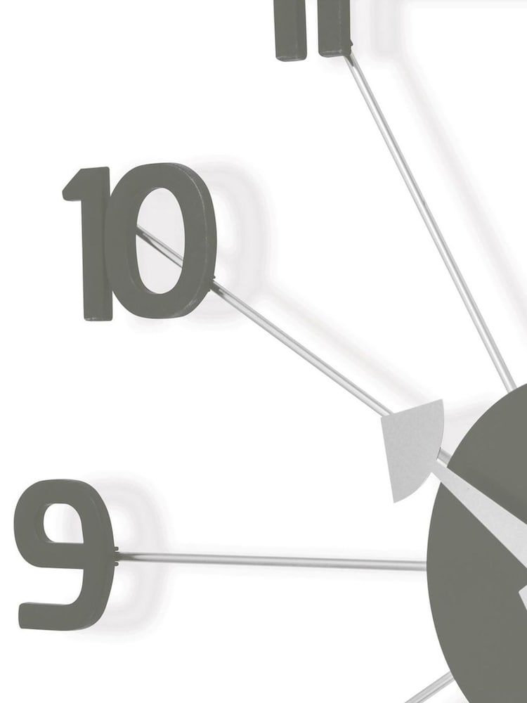 Acctim Clocks Slate Green Astraea Spoke Wall Clock - Image 4 of 4