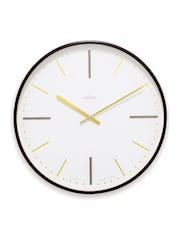 Acctim Clocks Dark Walnut Knoll Dark Wood Wall Clock - Image 2 of 5
