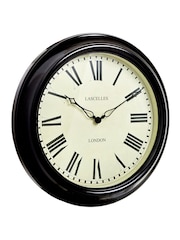 Brookpace Lascelles Black Lascelles Station Clock - Image 2 of 2