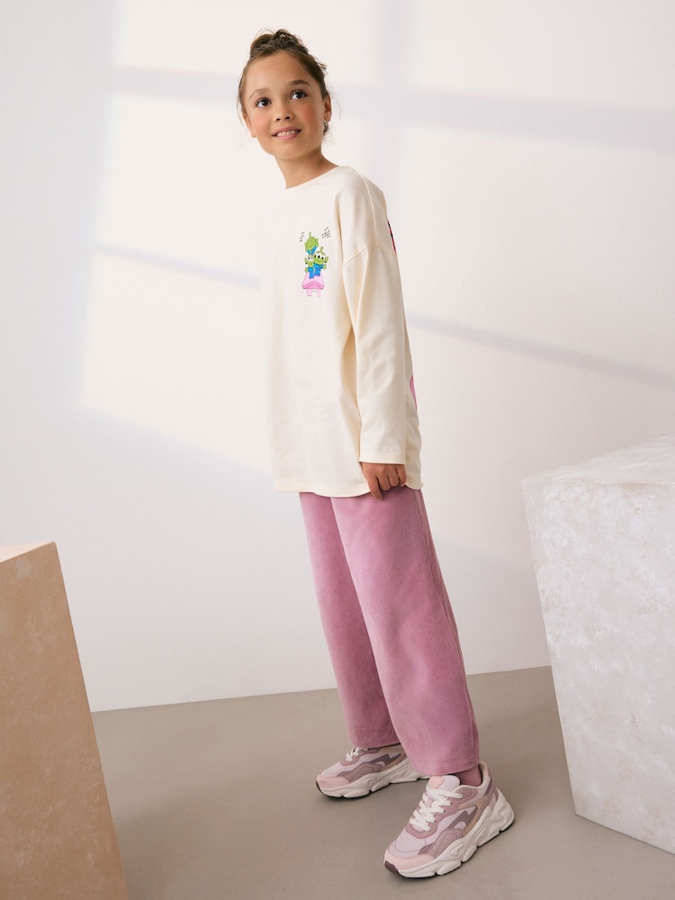 White Toy Story Long Sleeve Graphic Top (3-16yrs) - Image 2 of 4