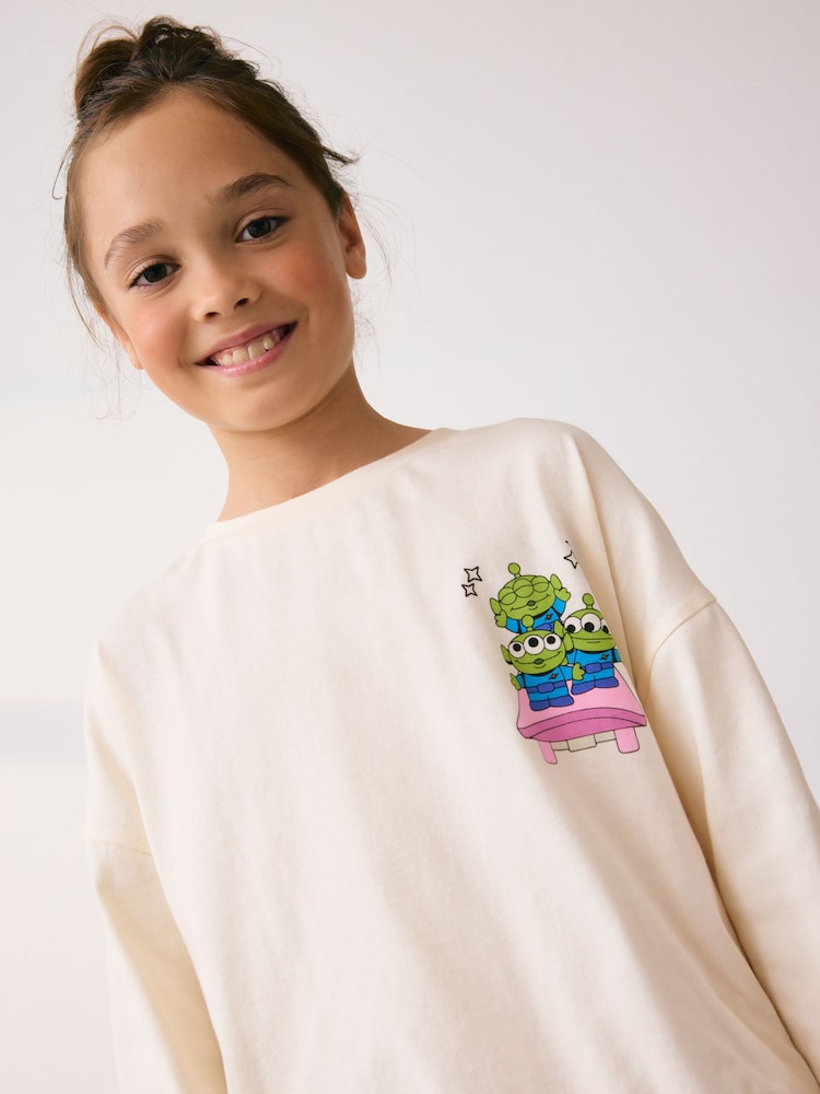 White Toy Story Long Sleeve Graphic Top (3-16yrs) - Image 4 of 4