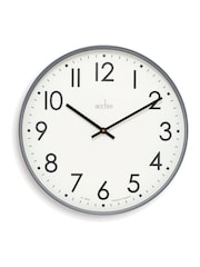 Acctim Clocks Aston Grey Ashridge Wall Clock - Image 1 of 3