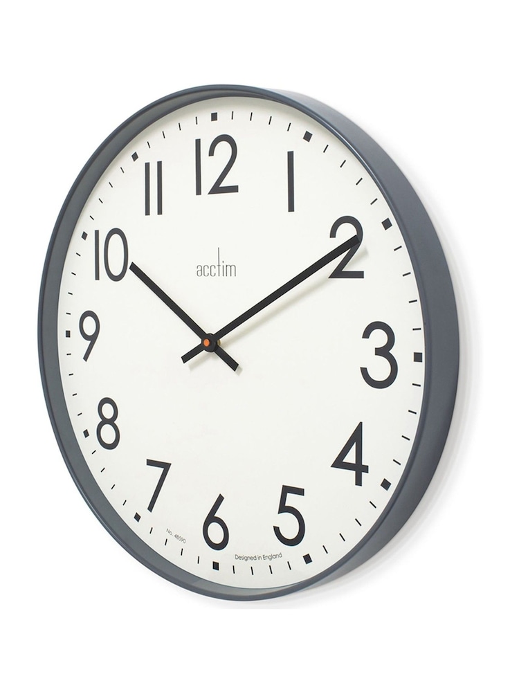 Acctim Clocks Aston Grey Ashridge Wall Clock - Image 2 of 3