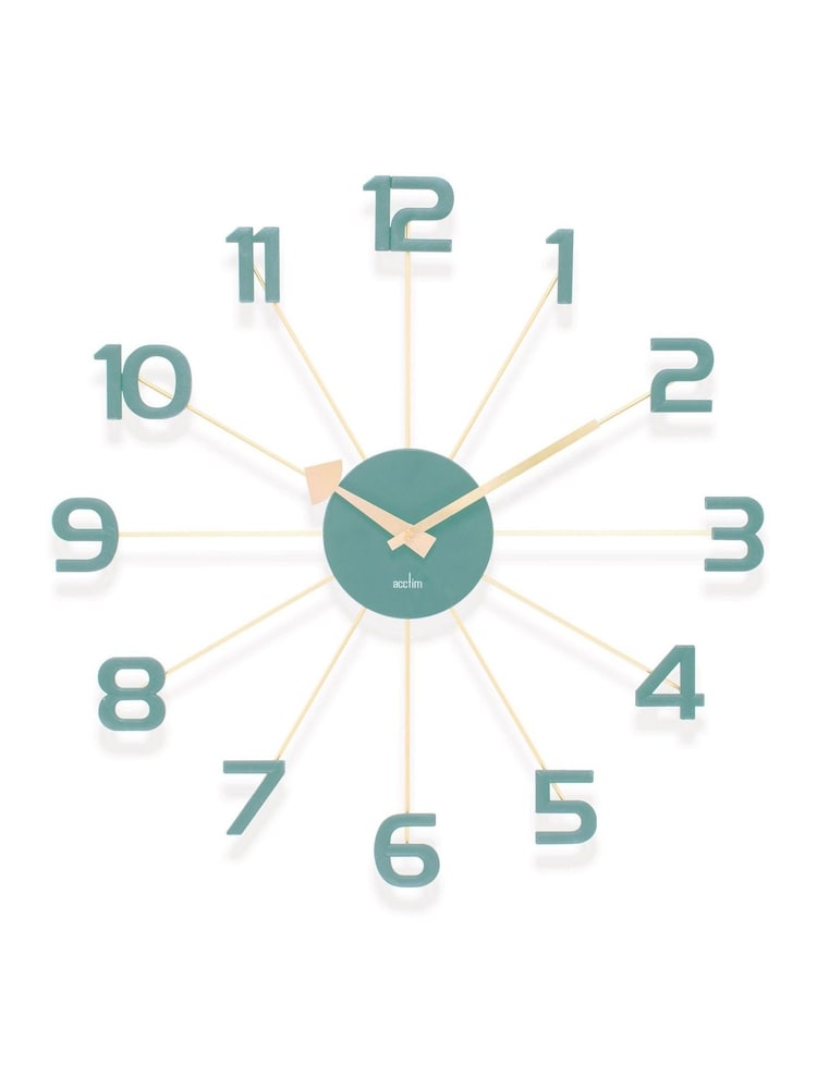 Acctim Clocks Cloverfield Astraea Spoke Wall Clock - Image 1 of 4
