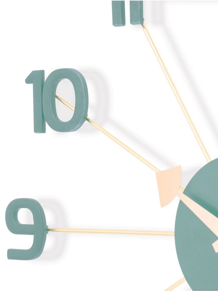 Acctim Clocks Cloverfield Astraea Spoke Wall Clock - Image 4 of 4