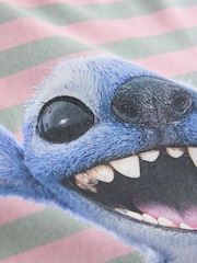 Pink Stripe Lilo & Stitch Long Sleeve Graphic Top (3-16yrs) - Image 8 of 8
