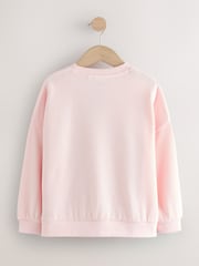Pink Hello Kitty Long Sleeve Cosy Rib Sweatshirt (3-16yrs) - Image 5 of 7