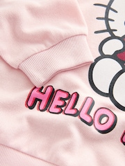Pink Hello Kitty Long Sleeve Cosy Rib Sweatshirt (3-16yrs) - Image 6 of 7