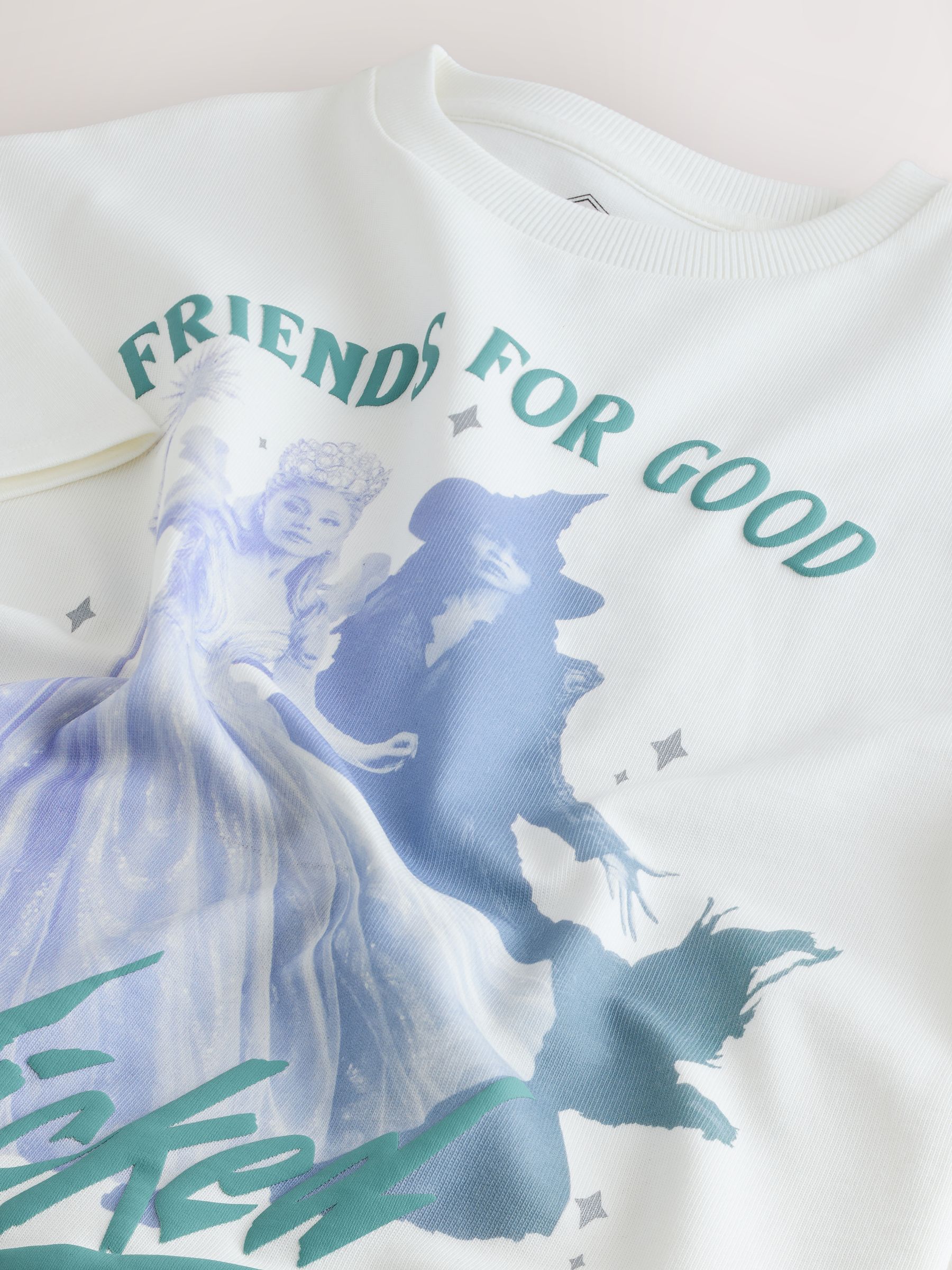 Buy White Wicked Oversized Graphic Print T-Shirt (3-16yrs