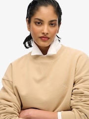 Телесный - Толстовка Superdry Studios Crew - Изображение 4 из 6