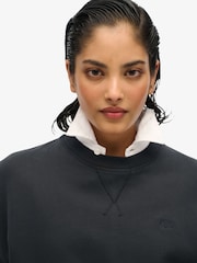 Черный - Толстовка Superdry Studios Crew - Изображение 4 из 6